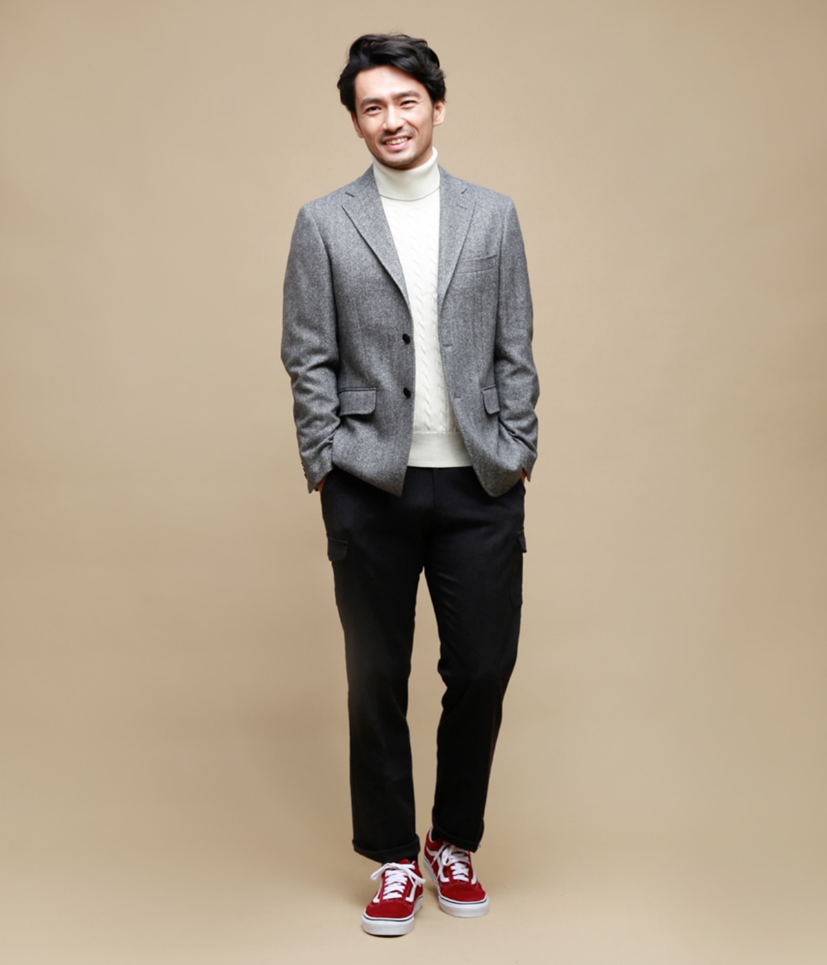 Knit jacket style vol.1