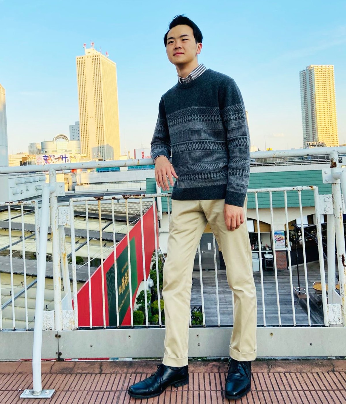 #ニットコーデ