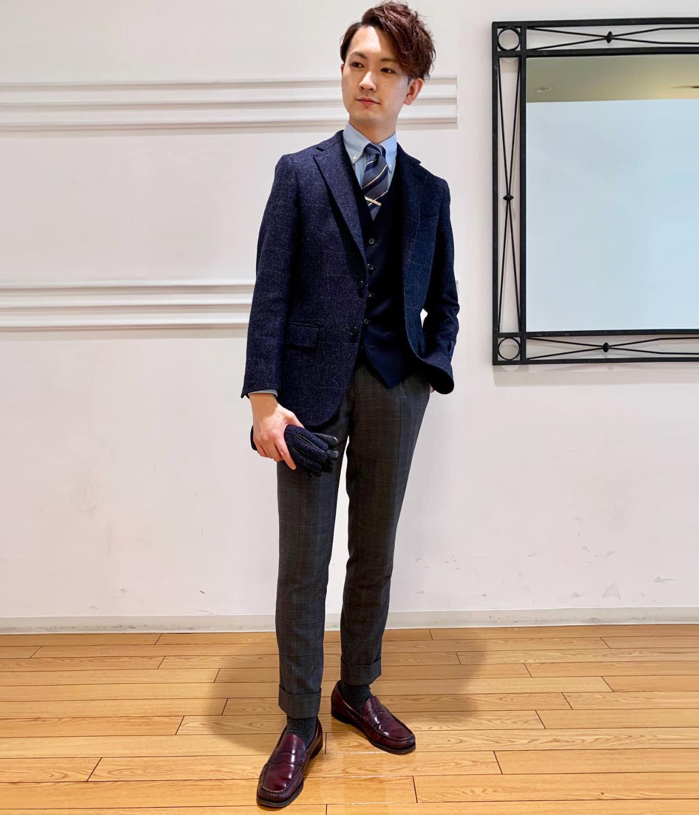 #冬のジャケットスタイル