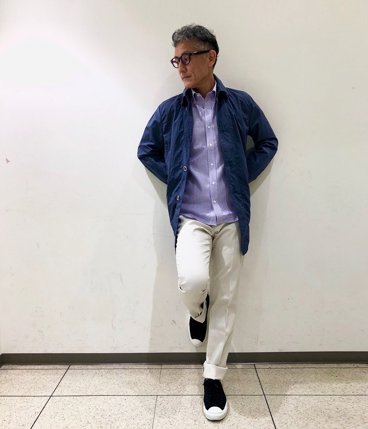 名鉄本店 スプリングコートスタイル