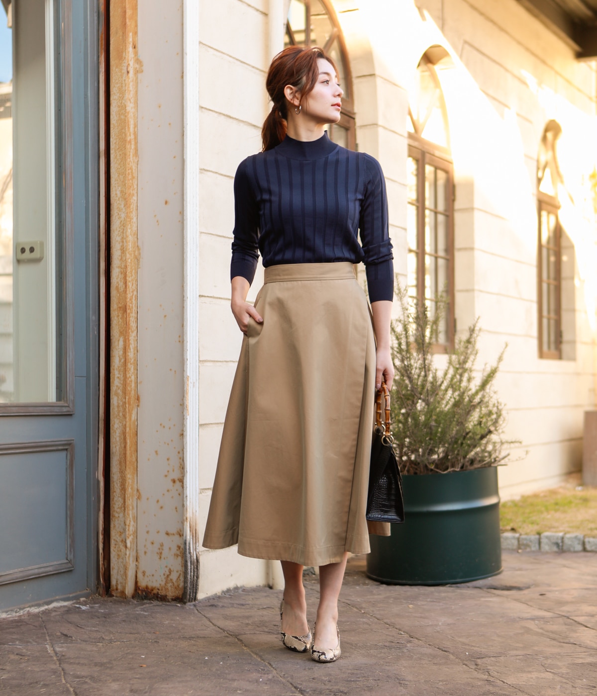 navy blue coordinate