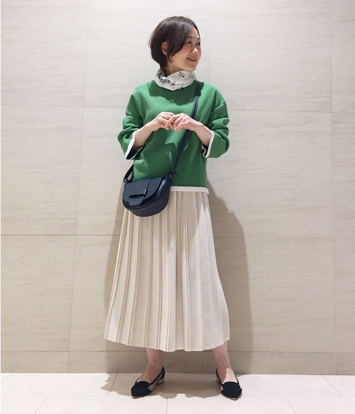 #春トップス
