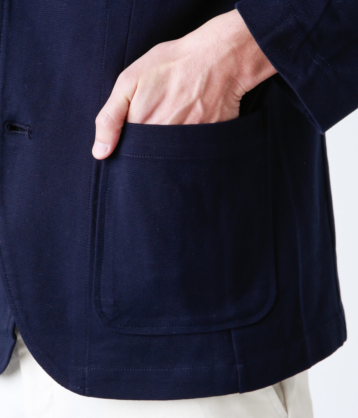IVORY LABEL】【COOL MAX(吸水性)】サーフニット カットソーアンコン IVORY LABEL】【COOL MAX(吸水性)】サーフニット カットソーアンコン