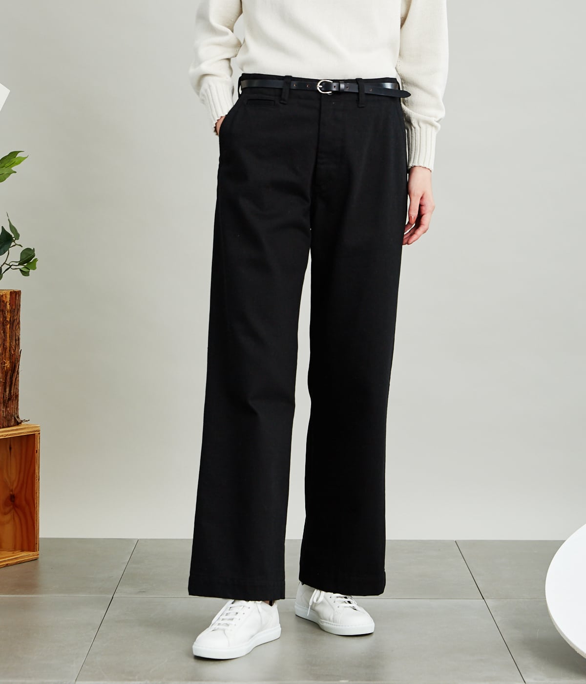 Organic Cotton Nidom Bio ワイドパンツ