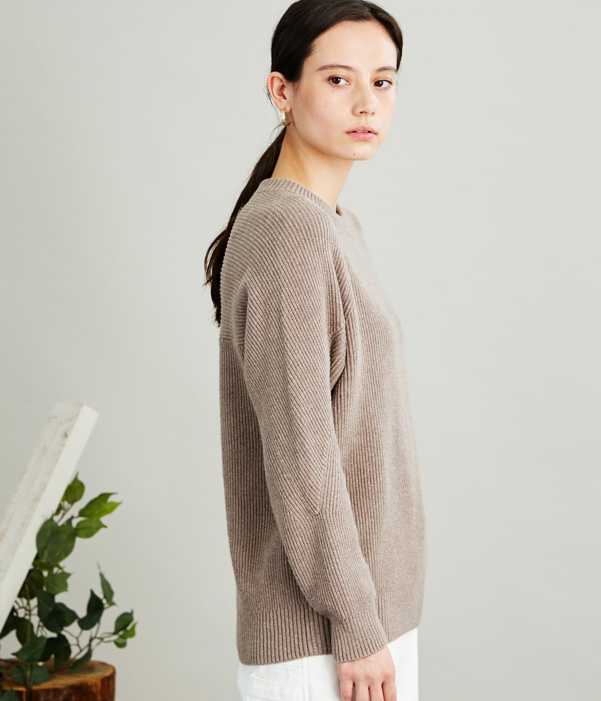 Traceable Organic Cotton 片畦ニット