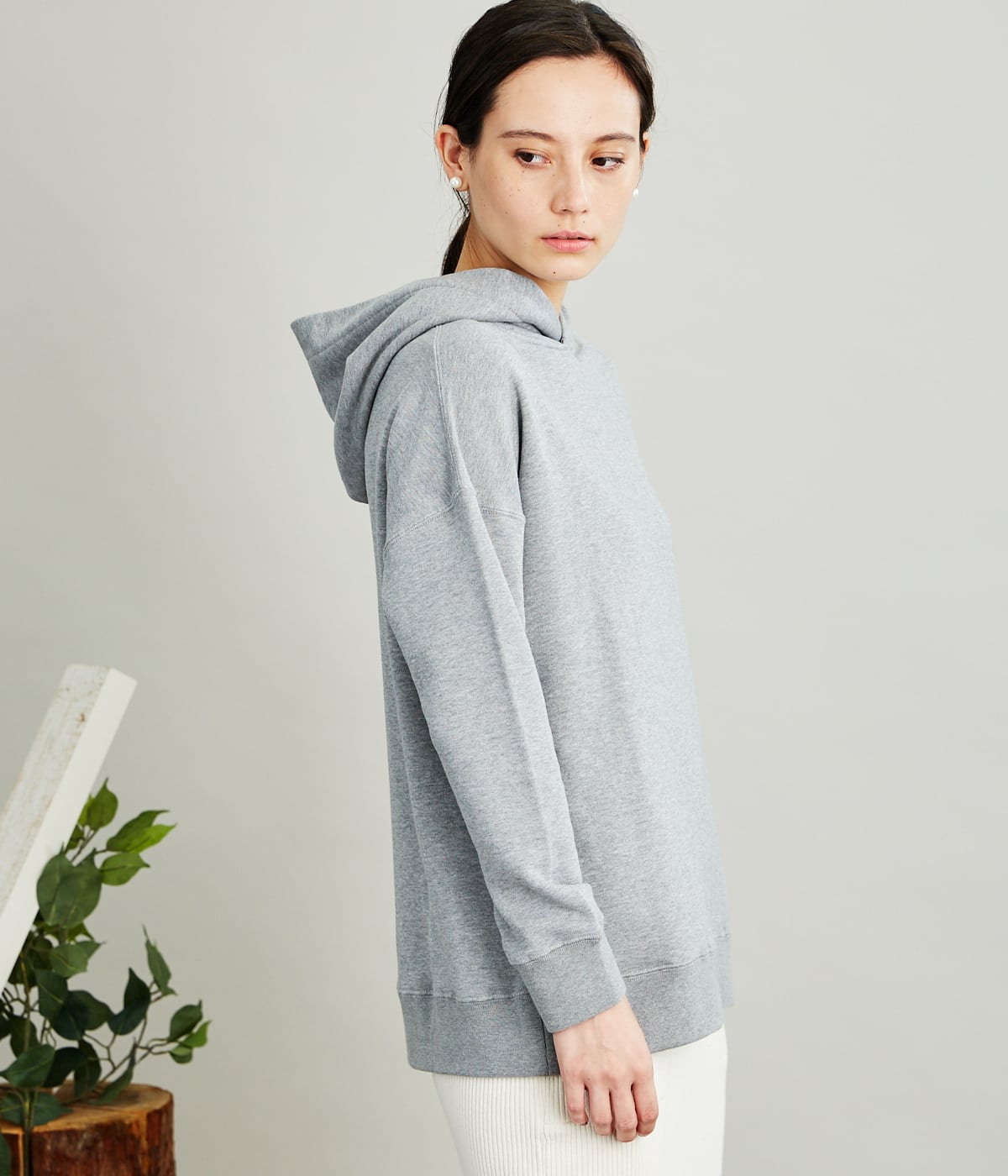 Suvin Cotton  AZUMA URAKE  フーデッドパーカ