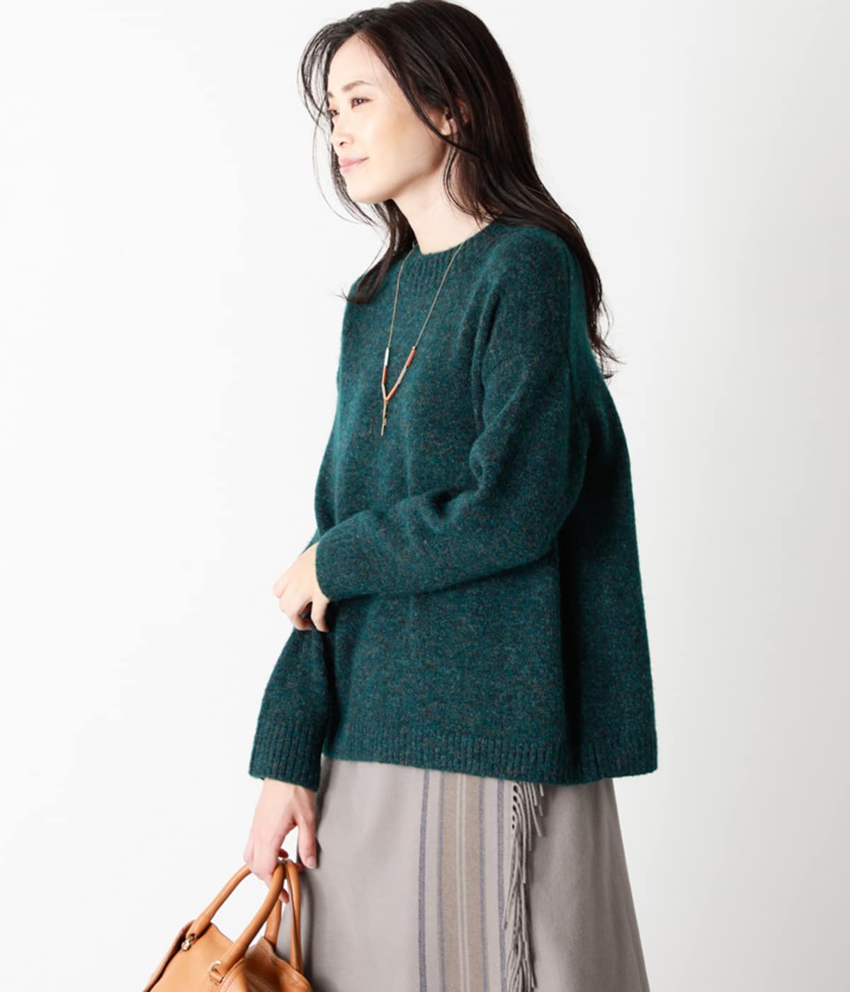 L】ミックスカラー ニットプルオーバー(54713641-2021)｜ファッション通販のNY.ONLINE