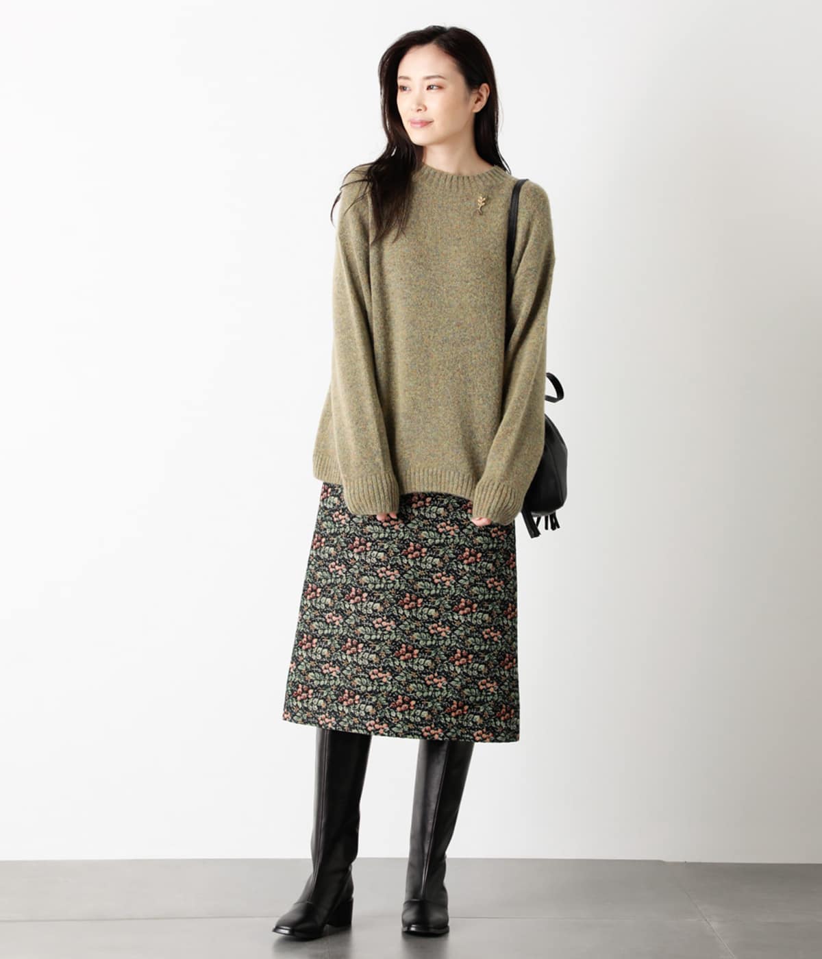L】ミックスカラー ニットプルオーバー(54713641-2021)｜ファッション通販のNY.ONLINE