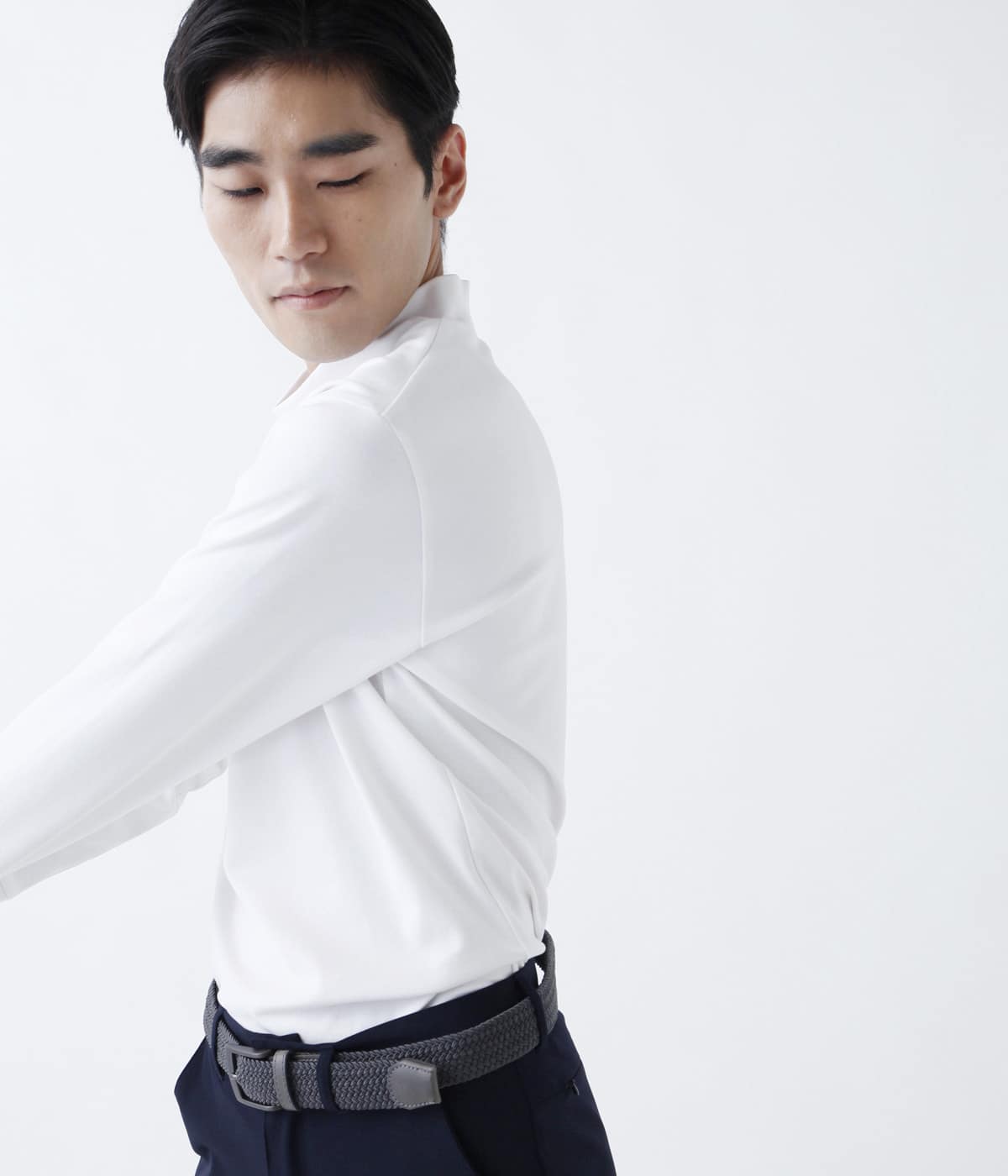 【NEWYORKER GOLF】ハイネックロングTシャツ