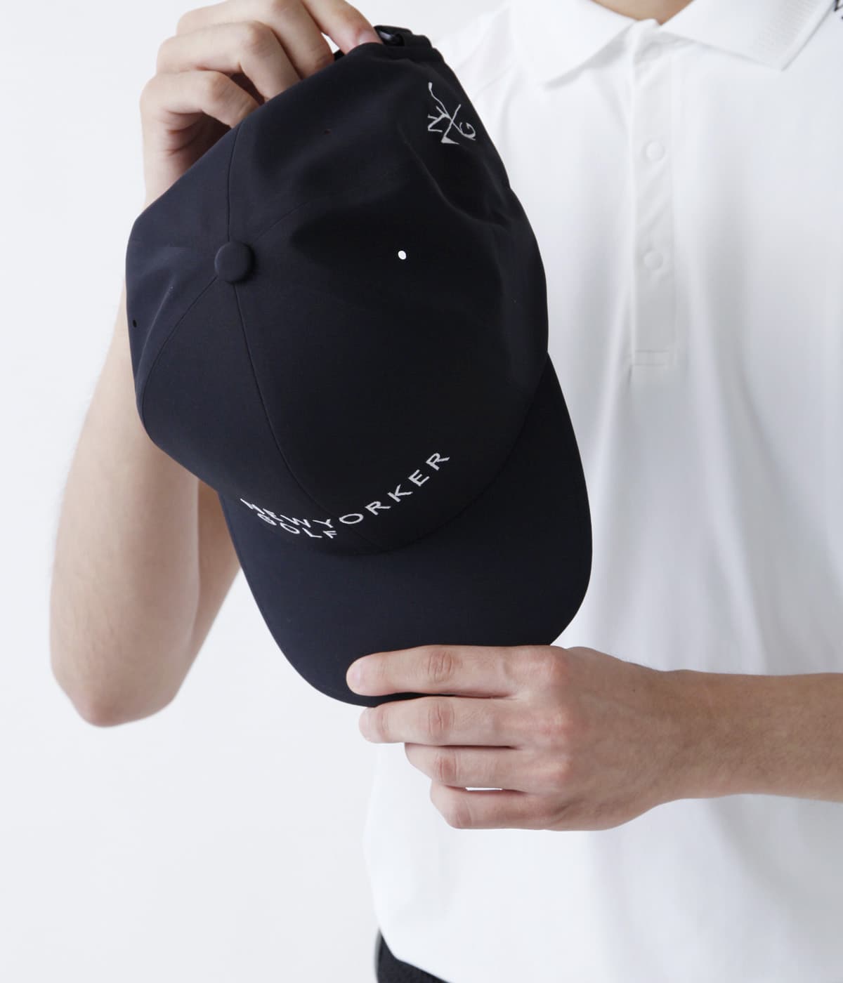 【NEWYORKER GOLF】アクティブ キャップ(ブラック)