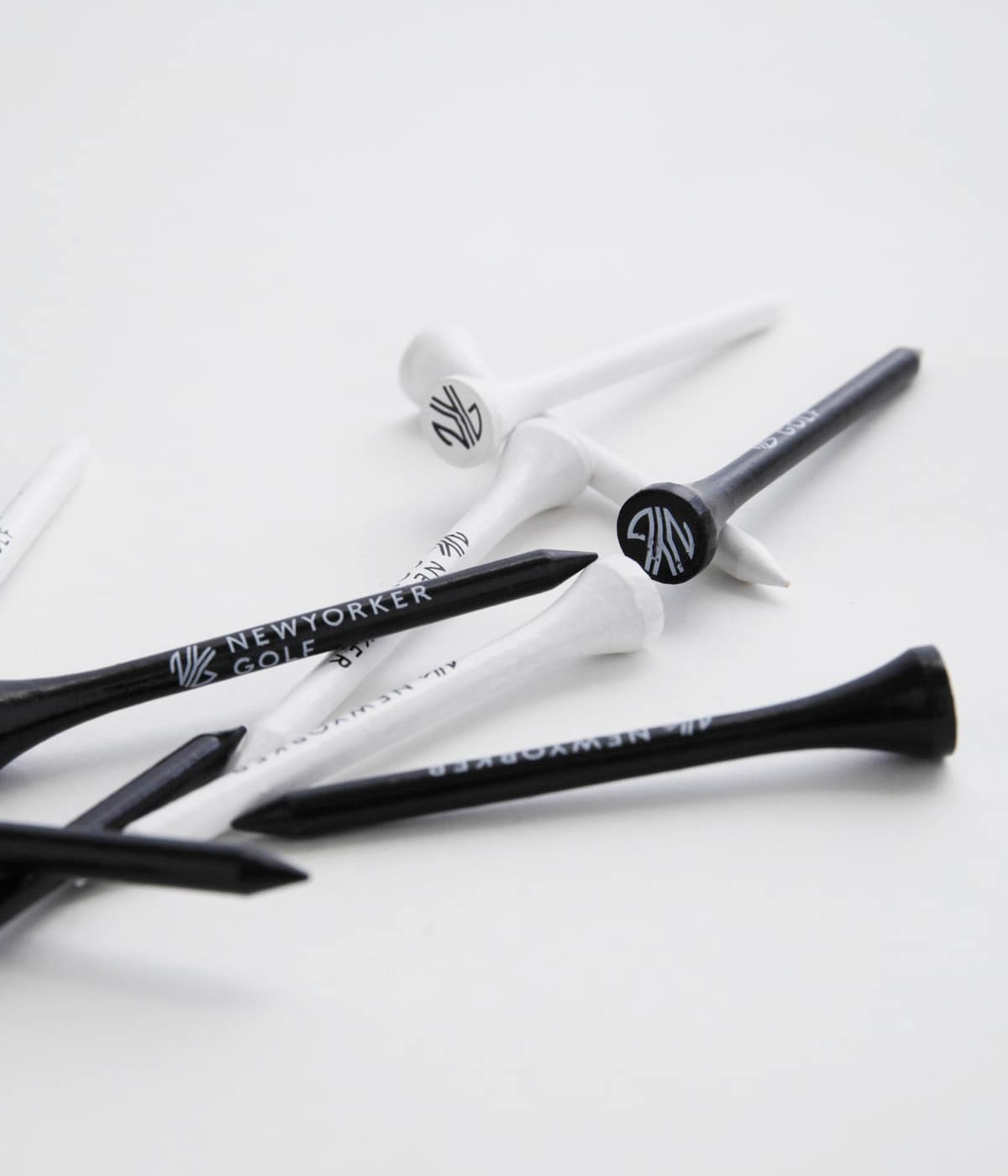 【NEWYORKER GOLF】ウッドロングティー(70mm) 缶ケース10本入り