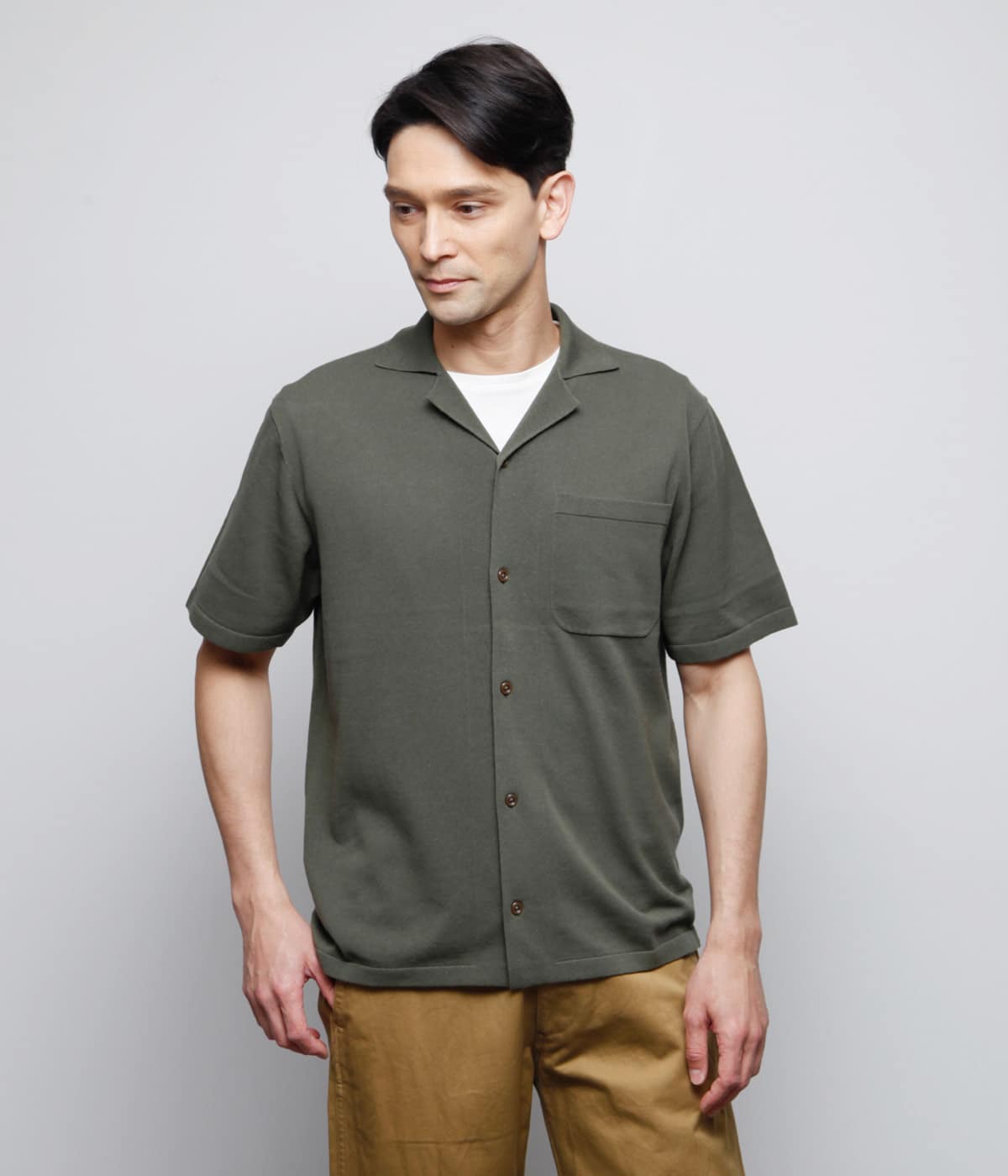 前開き半袖ニットポロシャツ(11552521-2021)｜ファッション通販のNY.ONLINE