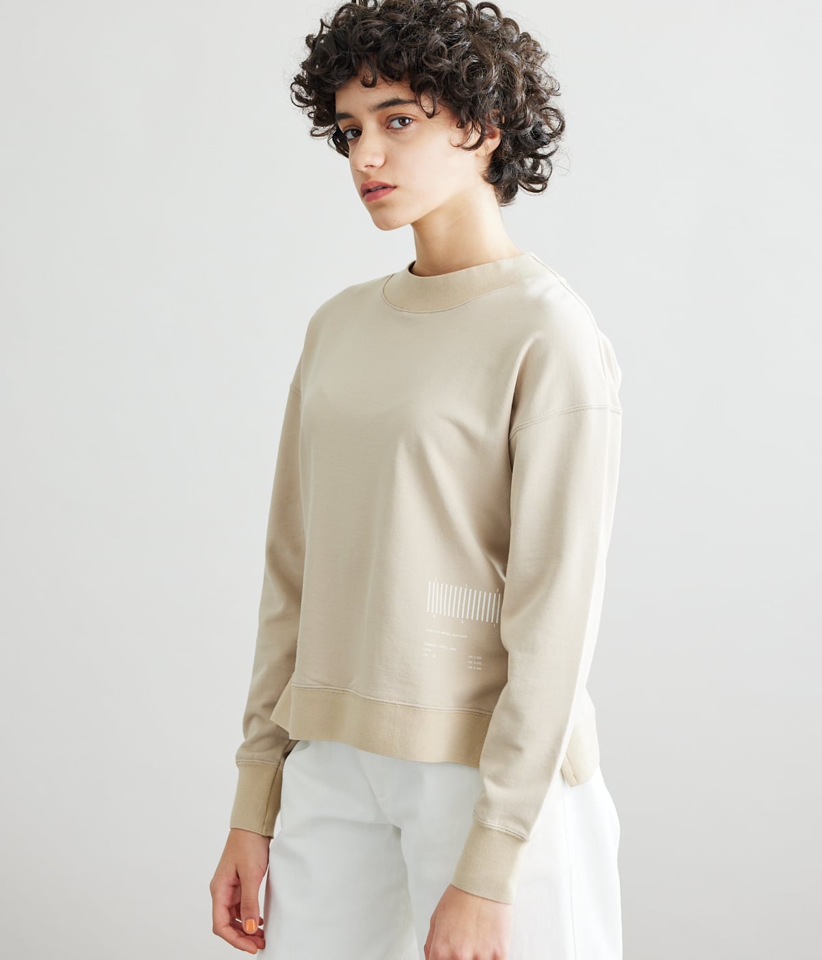 High Twist & High Gauge URAKE プリントスウェット