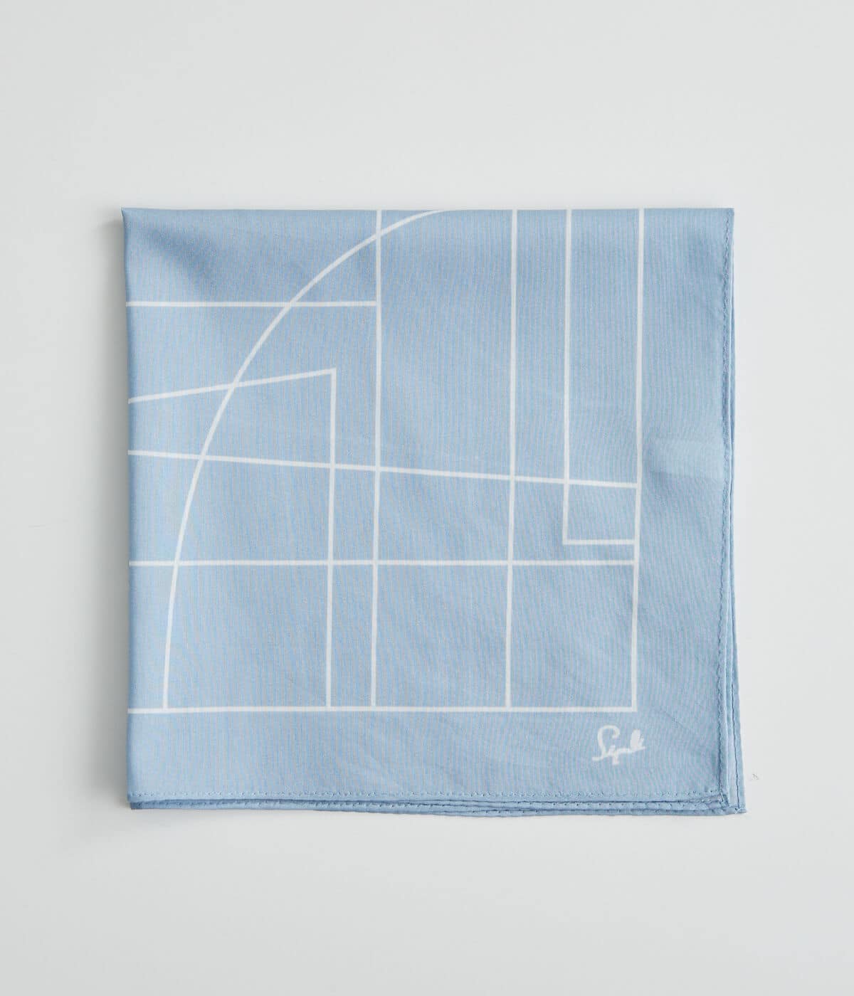 Mantero｜Silk Cotton Modanism スカーフ