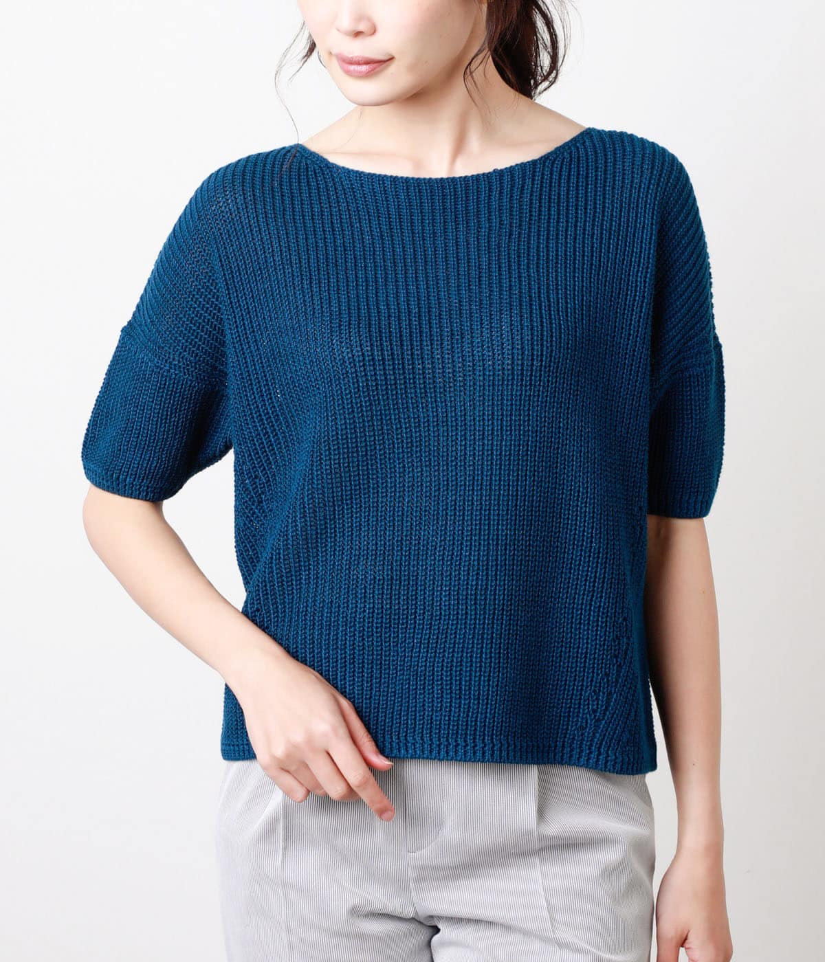 discount 71% WOMEN FASHION Shirts & T-shirts Crochet Stradivarius crop top Beige/Orange M 