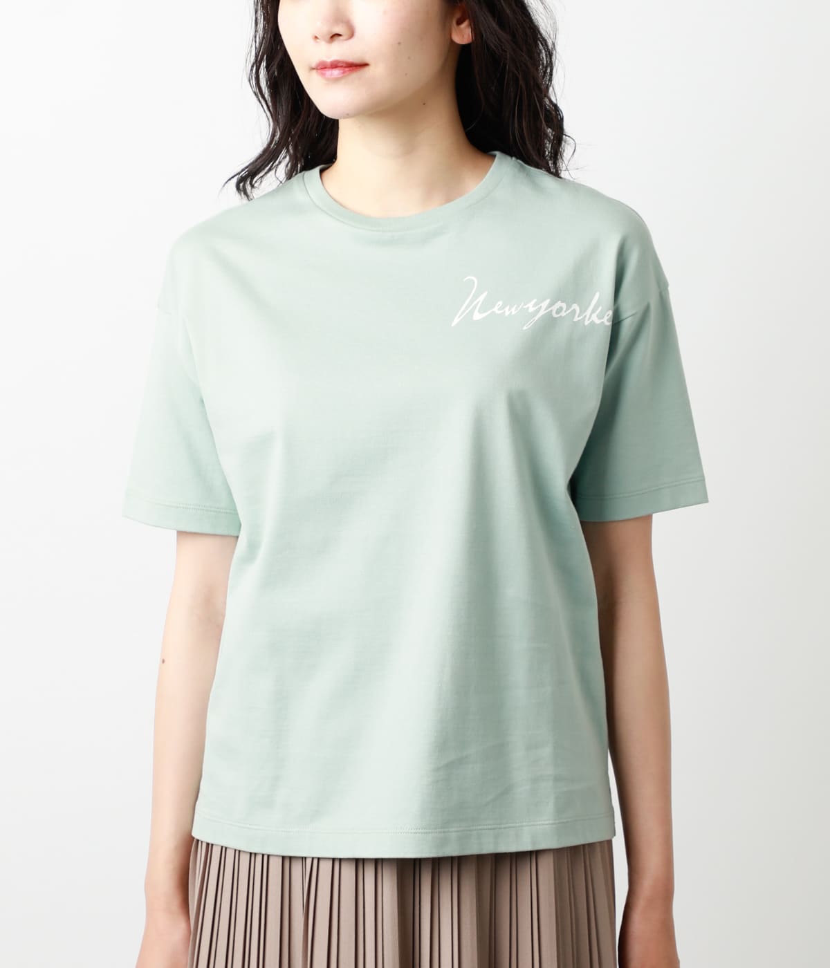 天竺ロゴプリントTシャツ(51852663-2021)｜ファッション通販のNY.ONLINE