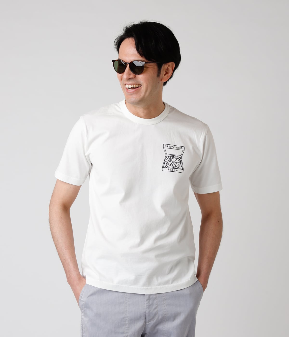 Ivory Label ピザプリントtシャツ 21 ファッション通販のny Online