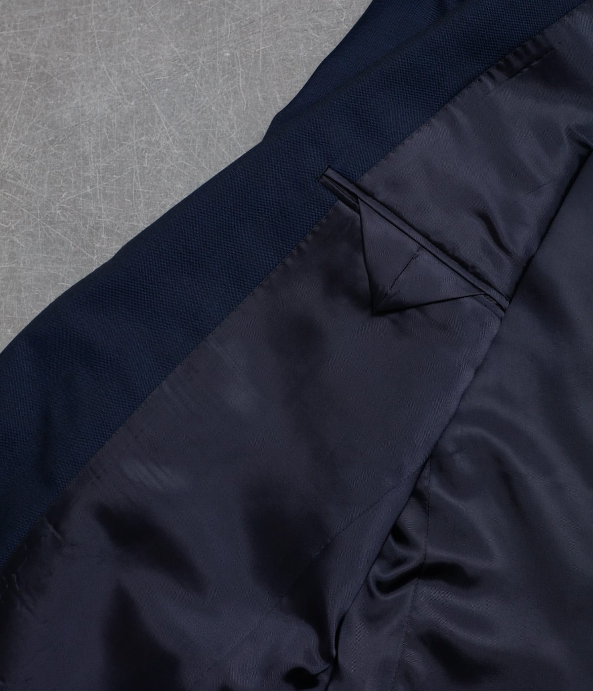撥水】PREMIUM CLOTH Super120's シャンブレーソリッド スーツ(2ボタン 