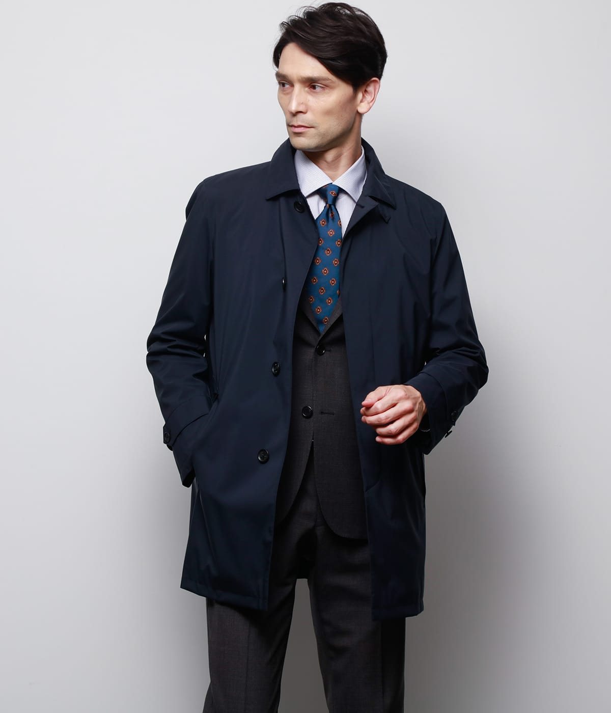 NEWYORKER MEN ステンカラ―コート｜ファッション通販のNY.ONLINE