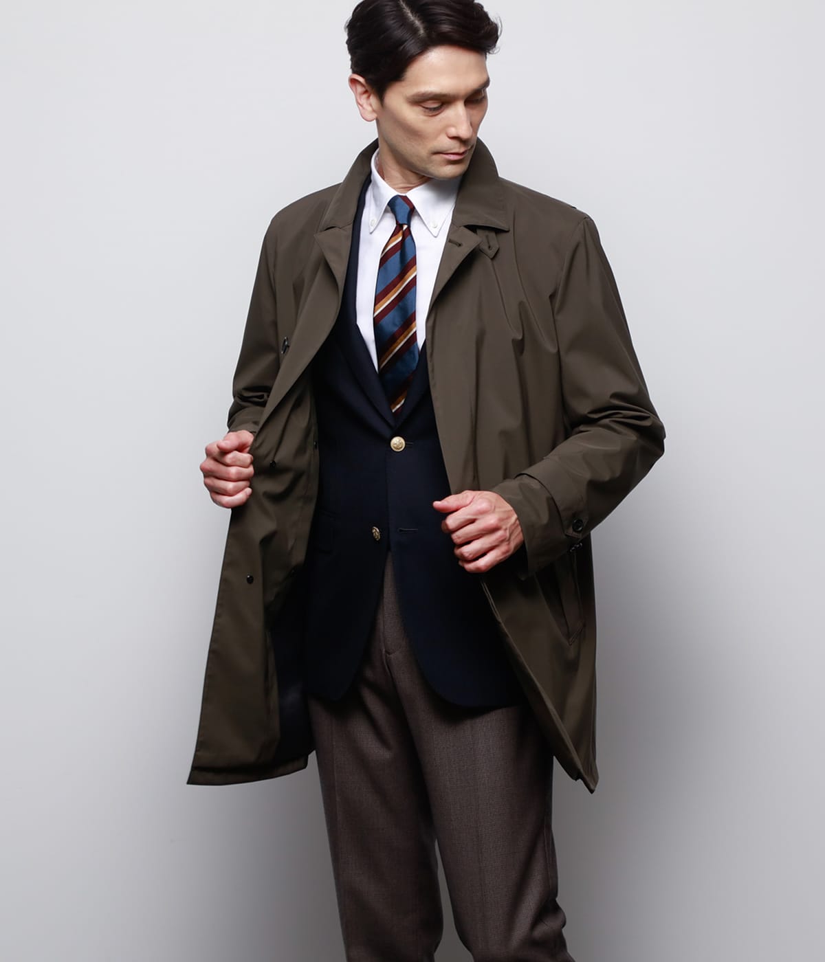 NEWYORKER MEN ステンカラ―コート｜ファッション通販のNY.ONLINE