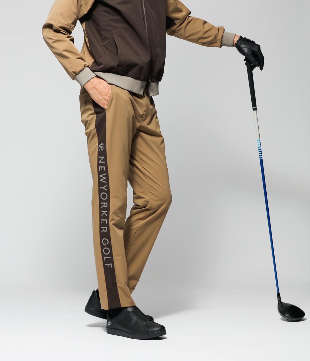 ストレッチ】BUNGY CLOTH 2WAY アクティブパンツ(ノータック