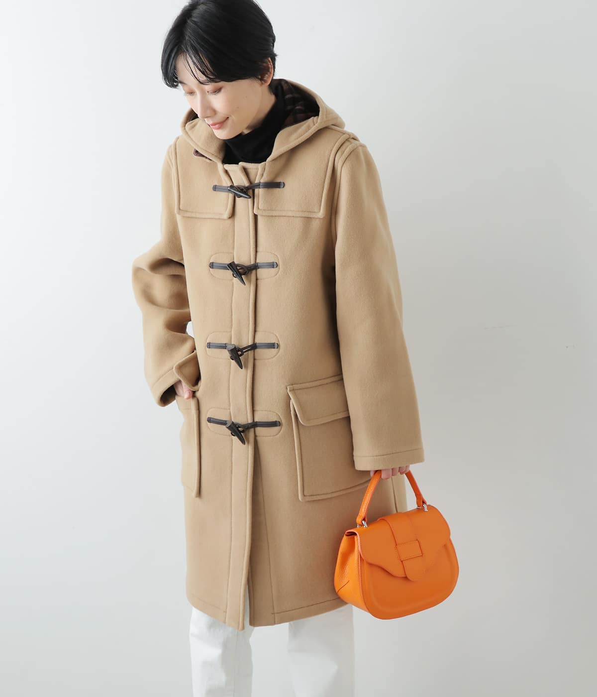 美品×希少】Aquascutum×gloverall ダッフルコートコート M-