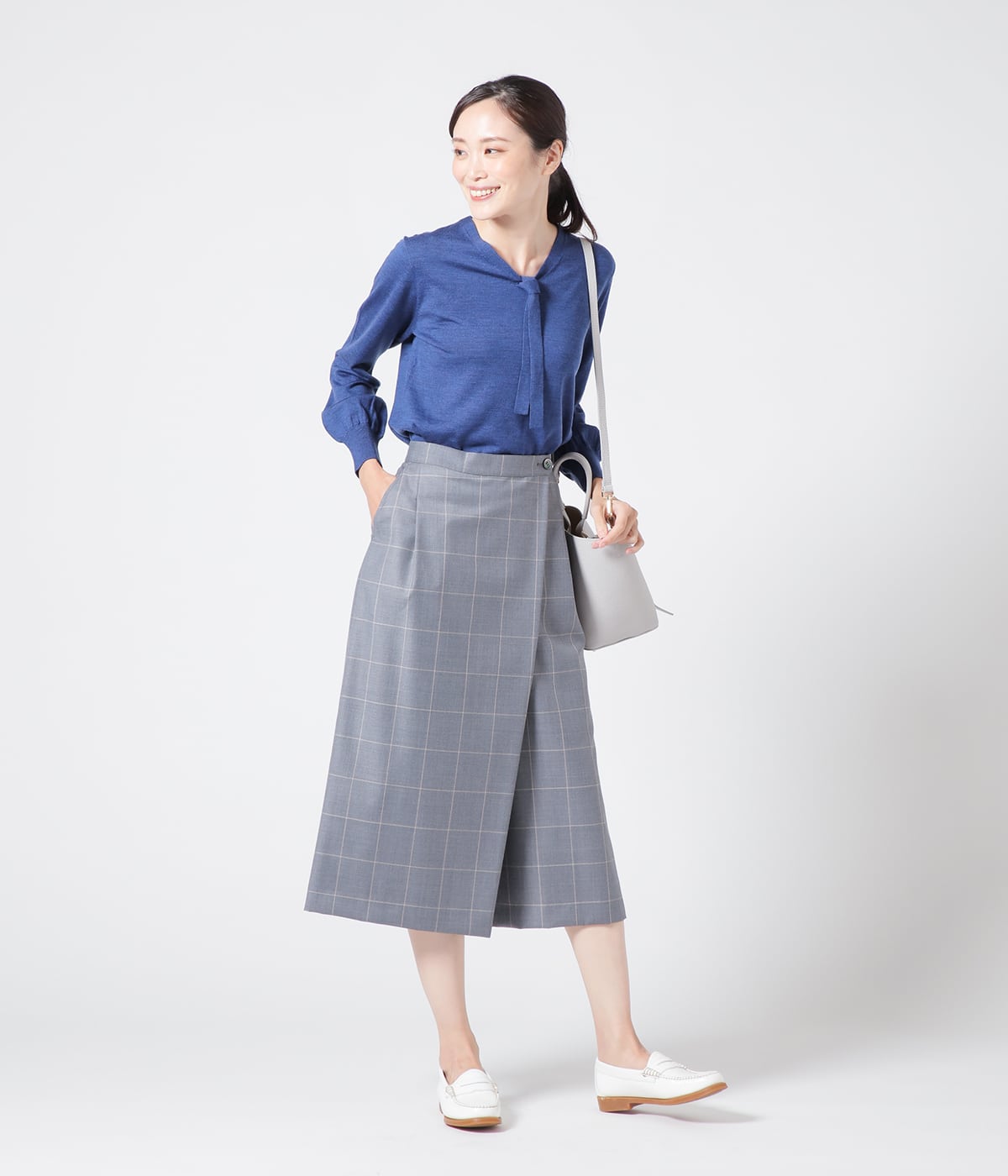 ウィンドウペイン キュロットパンツ(71336427-2022)｜ファッション通販
