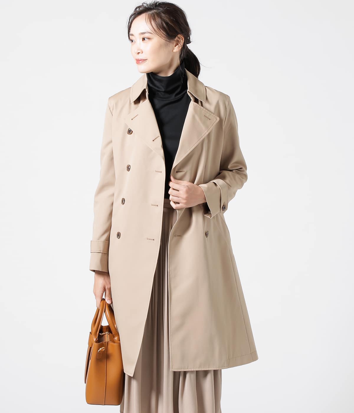 Beige M Outwear Trench coat discount 79% WOMEN FASHION Coats Basic 