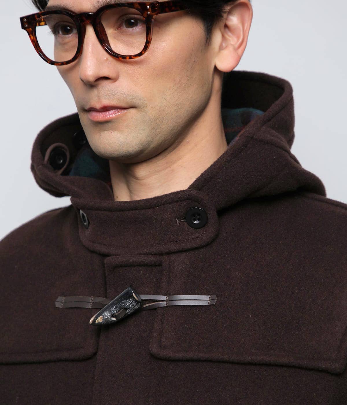 ウールカシミヤビッグダッフルコート/ benine9 ダッフルコート 売り出し安い