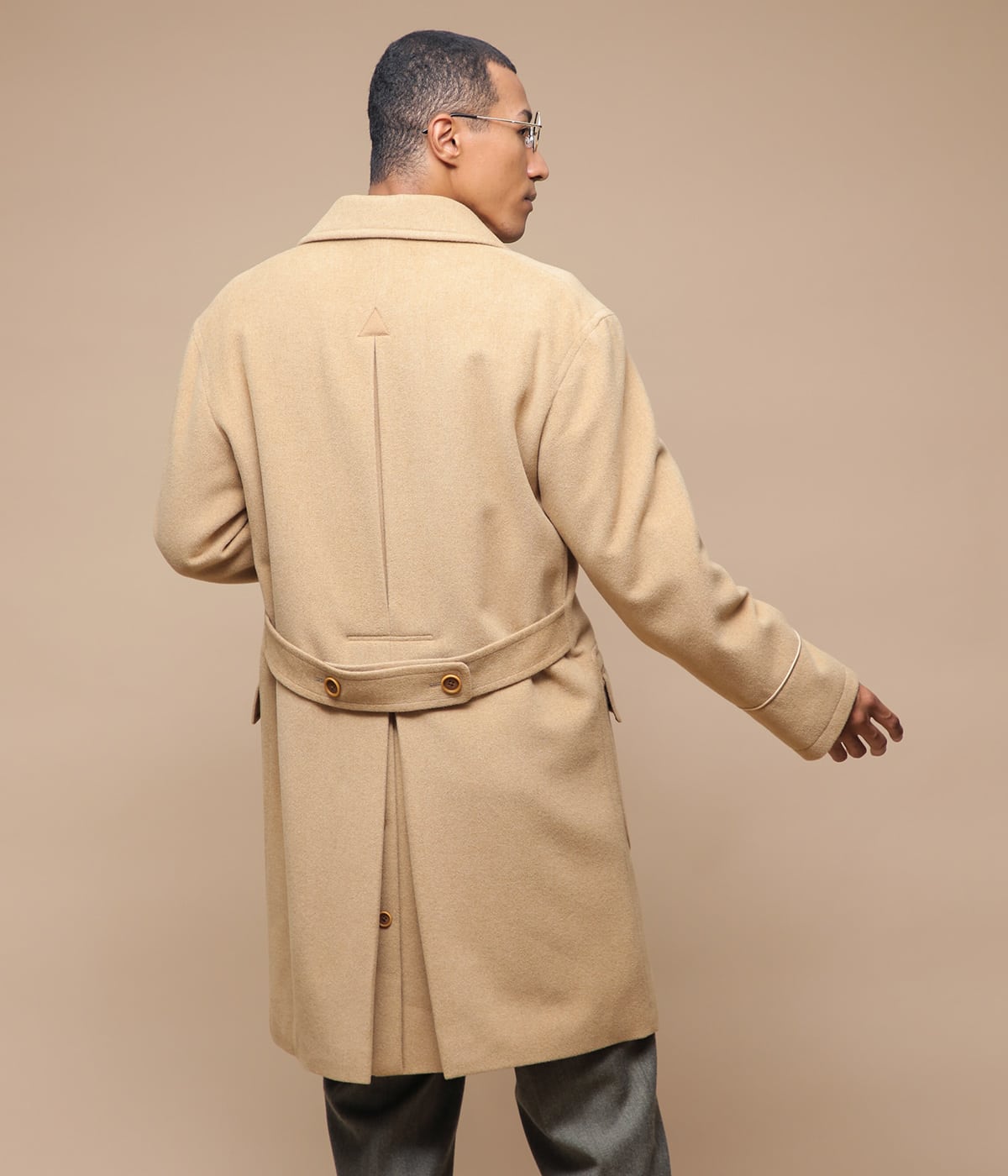 プープレ ミトンドレープコート peu pres ミトンポケットコート 