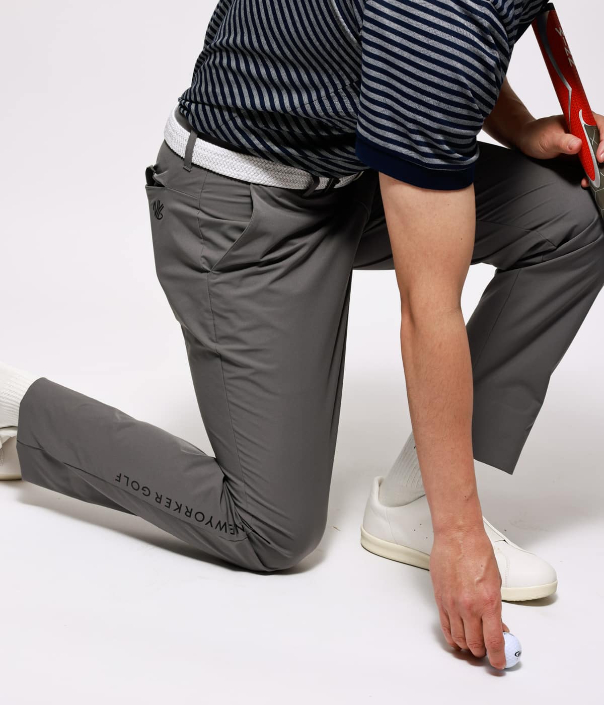 SOLOTEX CALCULO ターフストレッチパンツ(ノータック・ハーフ仕上げ