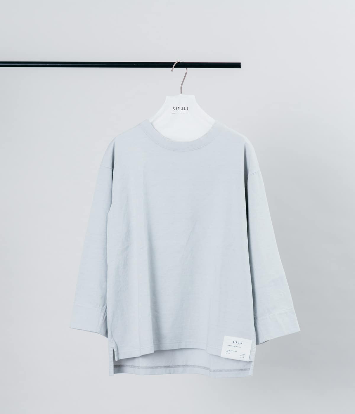 【ユニセックス】Memphis Cotton Jersey  7分袖プルオーバー