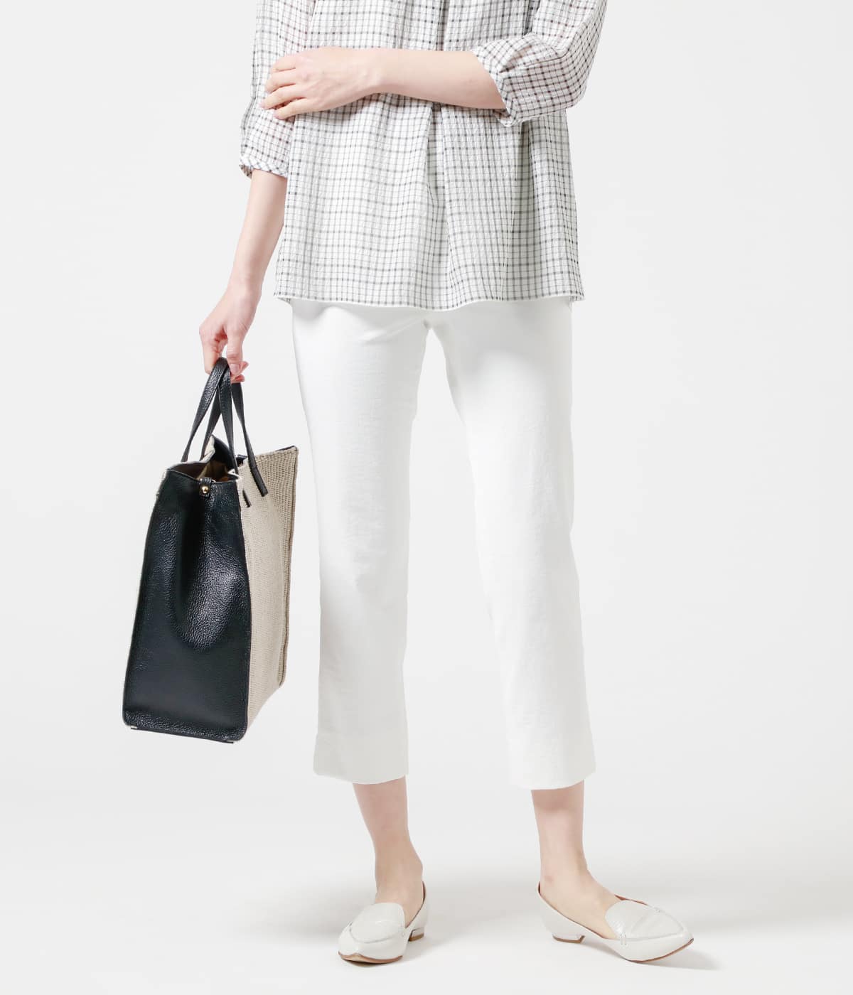 ボディシェルドライツイル L字ポケット切替テーパードパンツ 22 ファッション通販のny Online