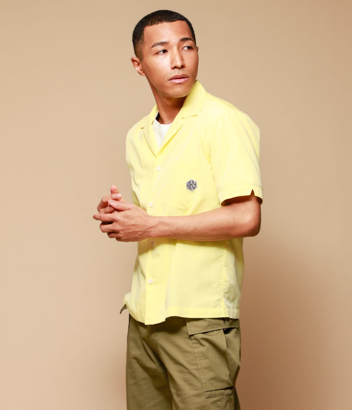 シャンブレー 半袖ボーリングシャツ(82775763-2022)｜ファッション通販 ちかちか様