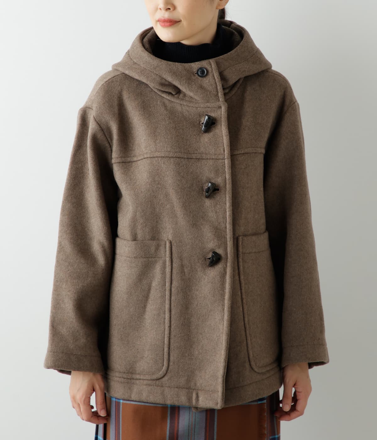 ロンドントラディション] ショートダッフルコート ロンドン