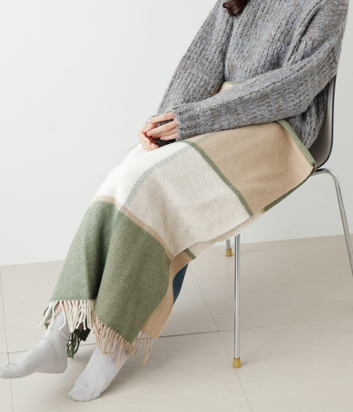 NY.ONLINEの【WEB限定】TWEEDMILL（ツイードミル） チェックブランケット