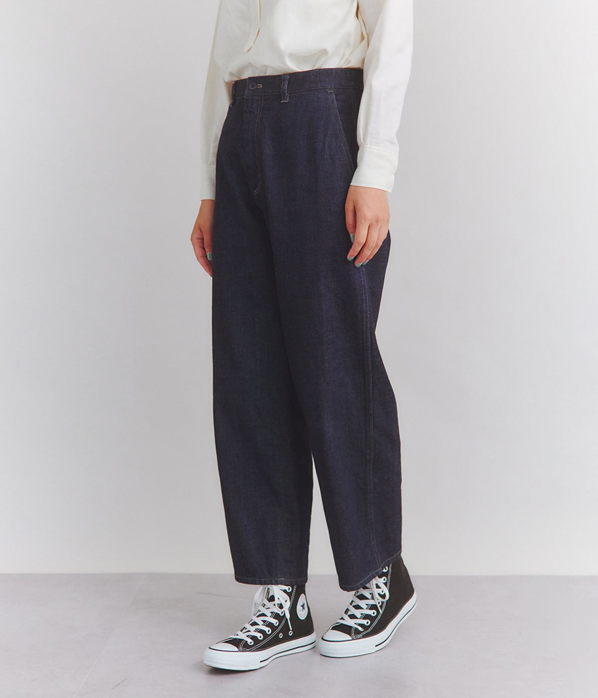 NEWYORKERのOrganic Cotton Denim クロップド丈パンツ