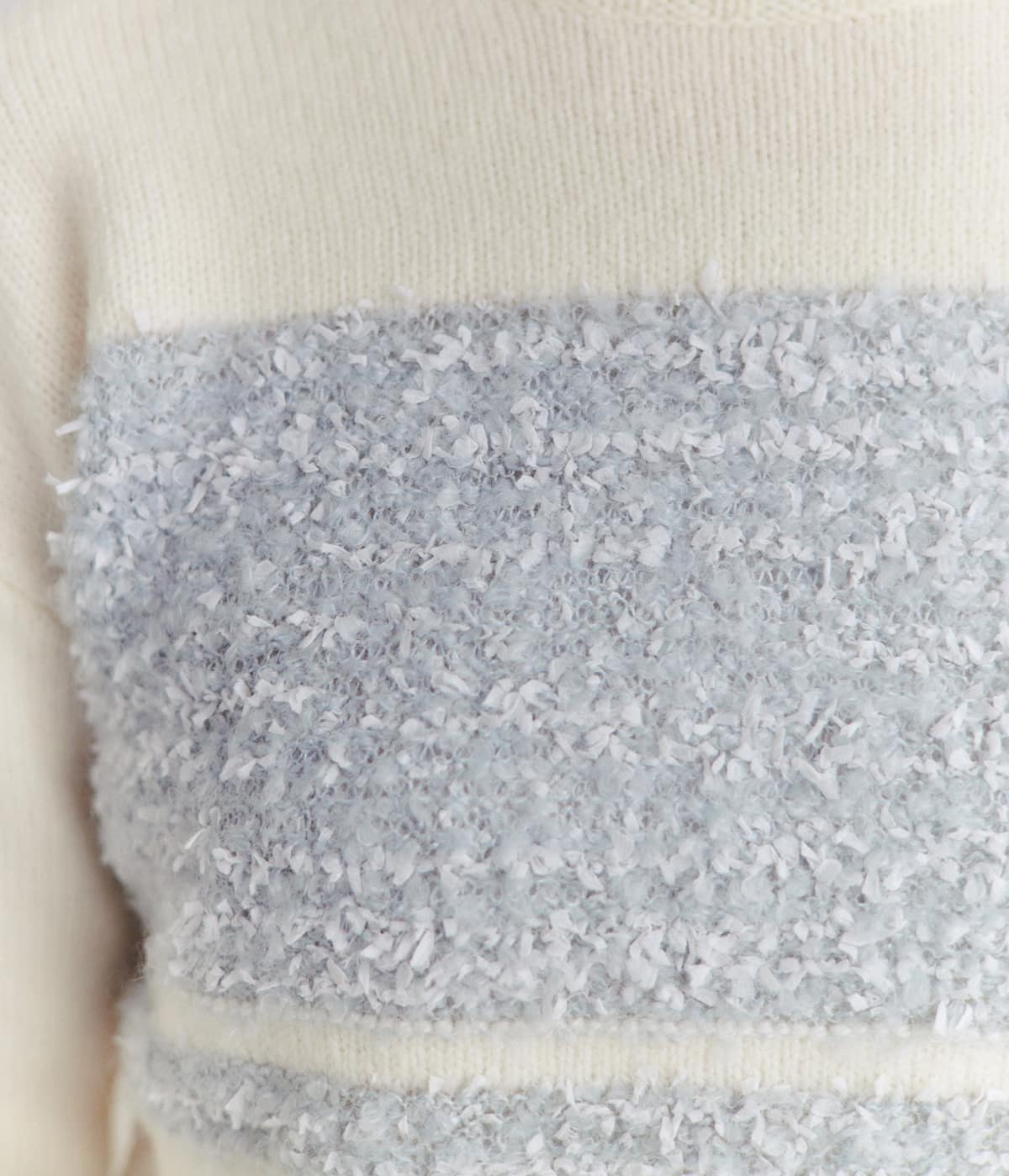 Bulky Wool リボン編みこみニット(37789741-2023)|ファッション通販の