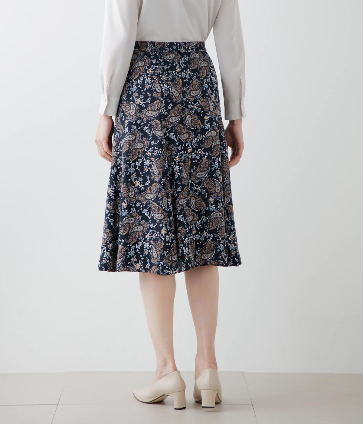 ナイトペイズリー マーメイドスカート(51229121-2023)｜ファッション 