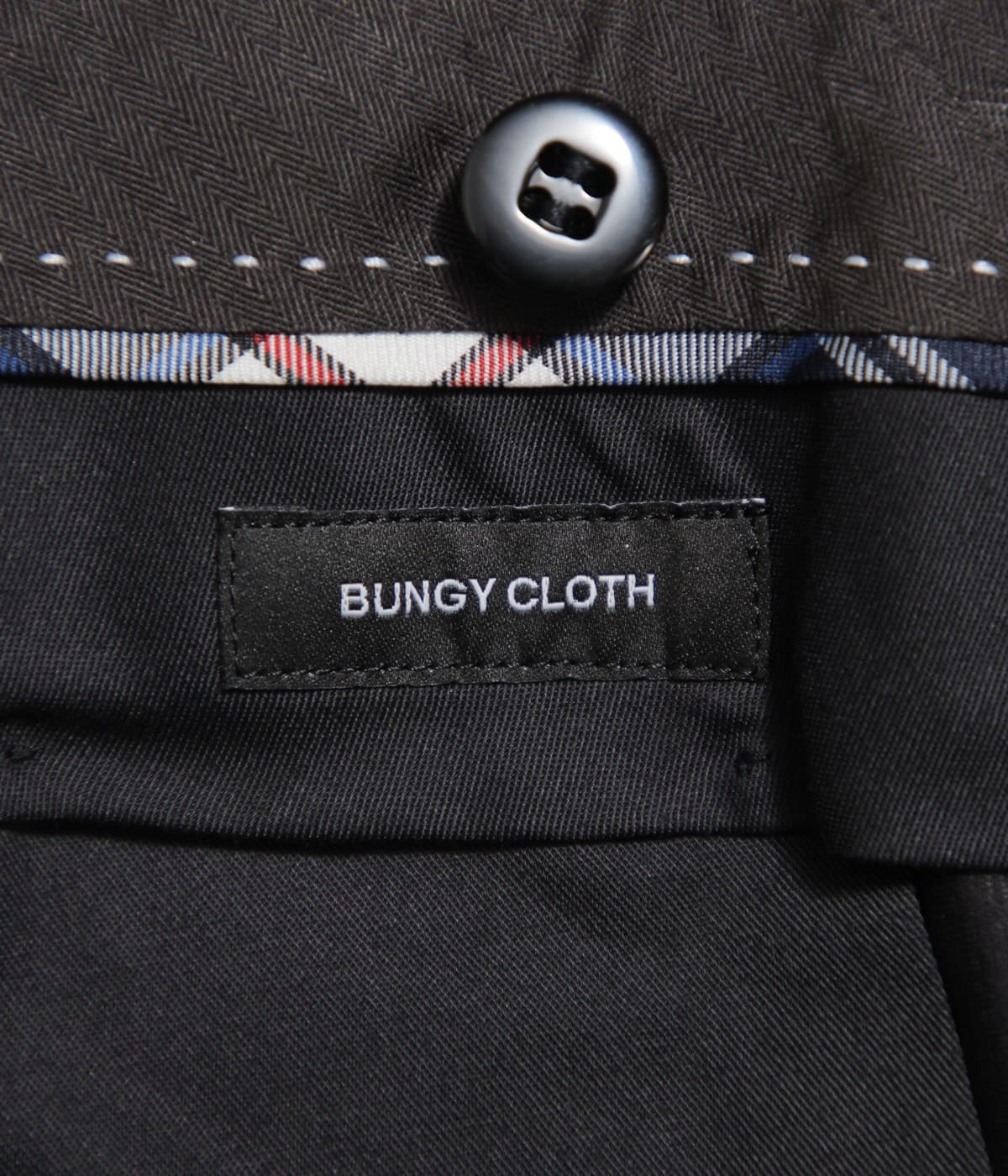 ストレッチ・防シワ・撥水】BUNGY CLOTH ドビー無地 ウエスト