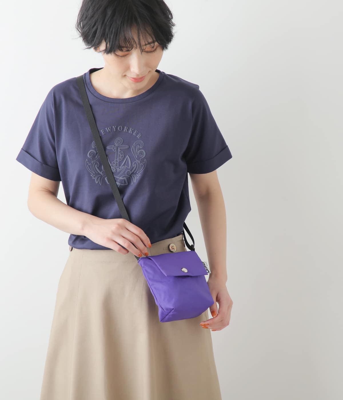 【WEB限定】Drifter(ドリフター) MINIMAL W POUCH フラップポーチ(無地)