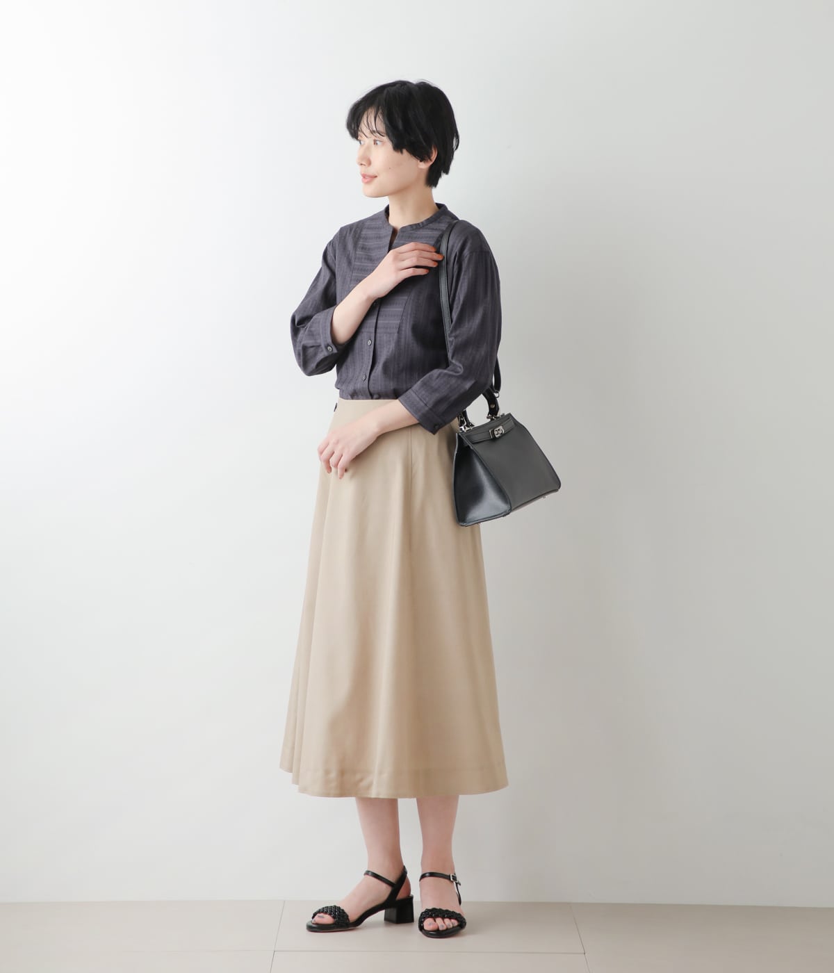 WEB限定】AULENTTI(オーレンティ) ワンハンドルハンドバッグ(23938812 