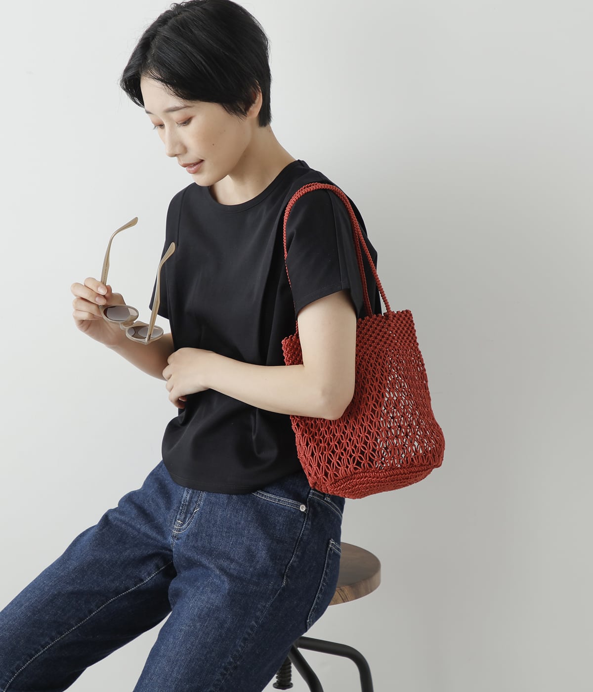 NY.ONLINEの【WEB限定】BAGMATI（バグマティ）メッシュバッグ