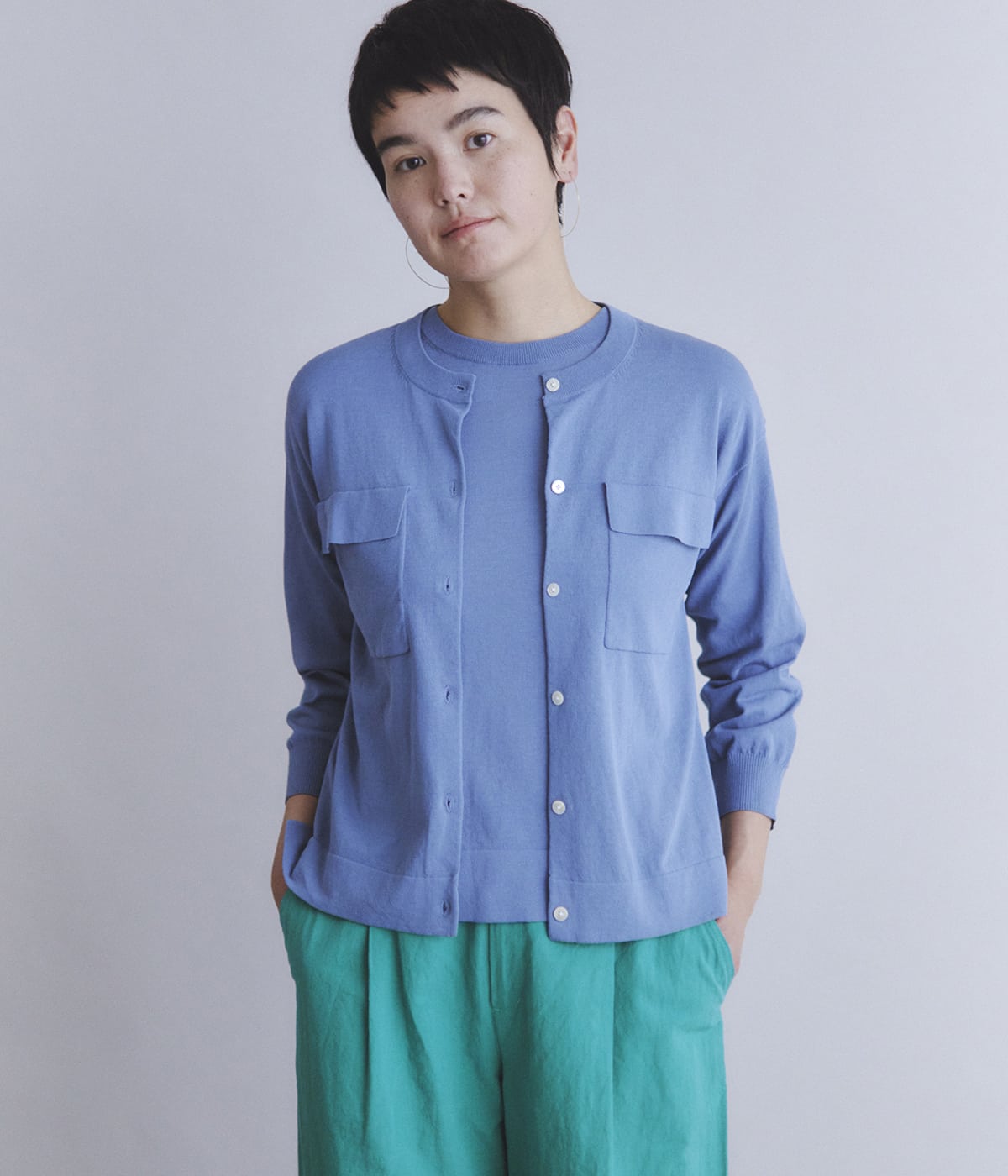 ICE COTTON］ニットカーディガン(37718791-2023)｜ファッション通販の