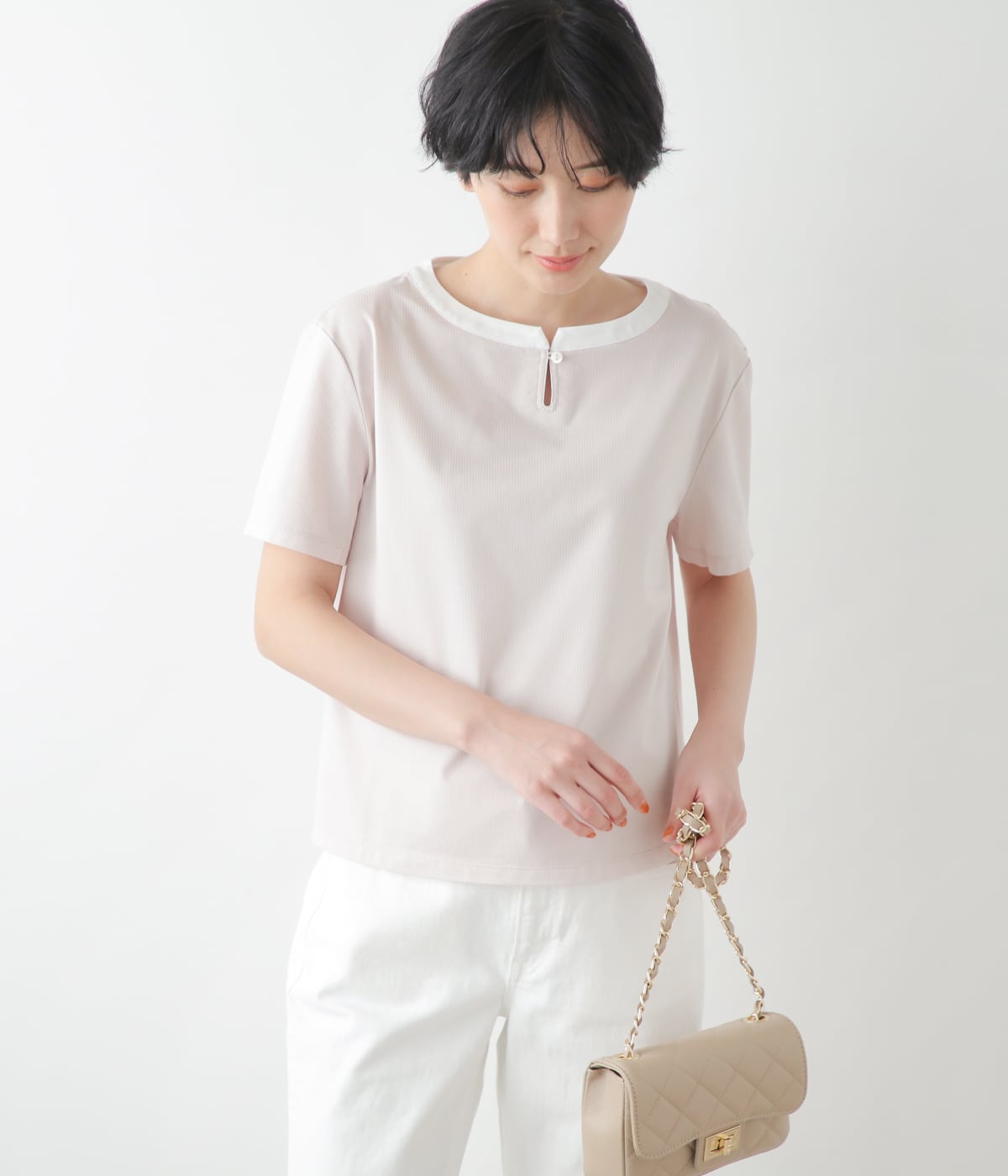 NY.ONLINEの【接触冷感】 J-CAMICIE 半袖プルオーバー