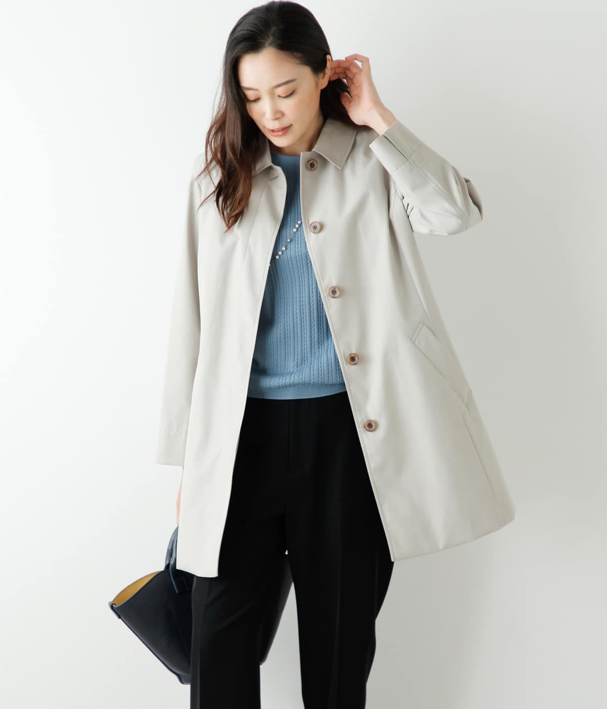 NEWYORKER WOMEN L-SIZE ステンカラ―コート｜ファッション通販のNY.ONLINE