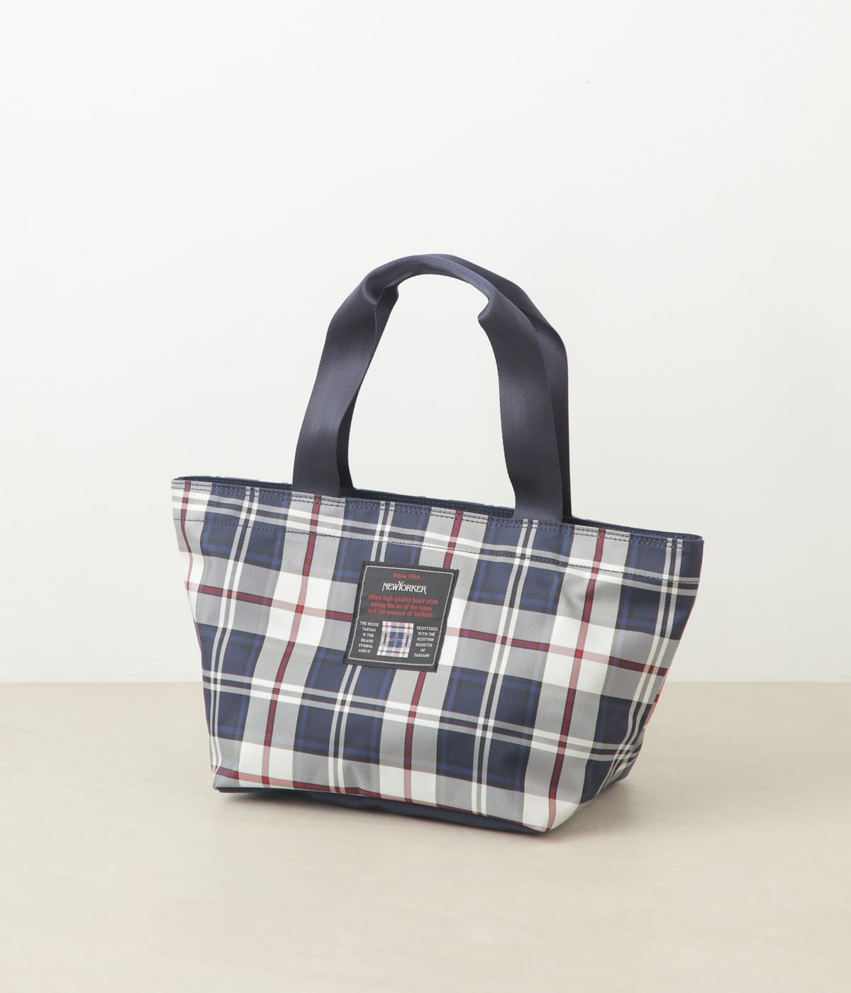 【WEB限定】NYハウスタータン 横長トートバッグ
