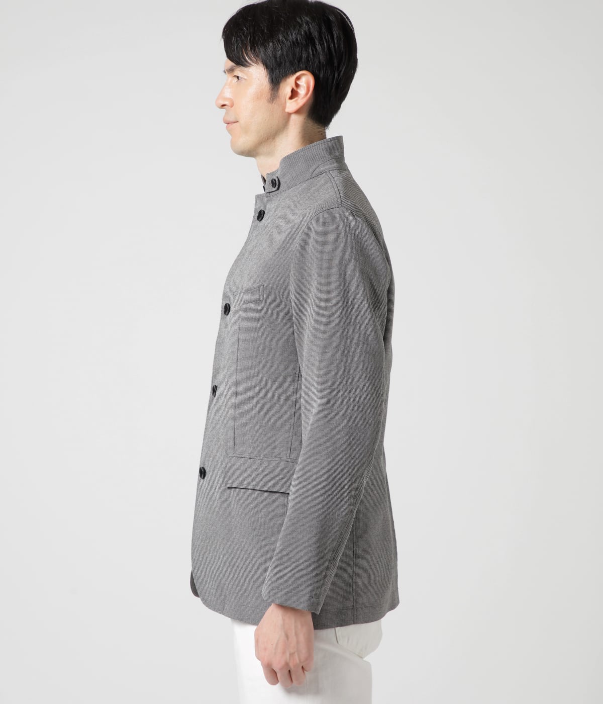 NEWYORKER - 美品✨NEW YORKER ストライプ柄 サマージャケット