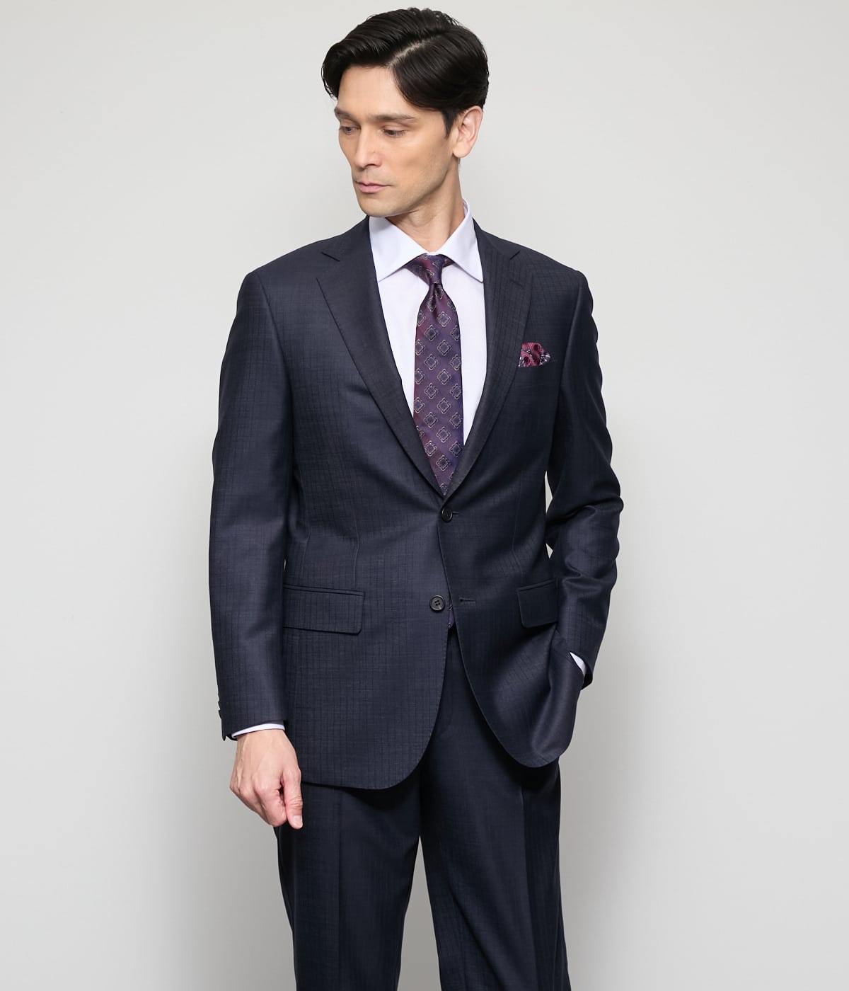 【定価７万】 超美品 ニューヨーカー セットアップ シングルスーツ メンズM NEWYORKER MEN PICK UP ITEM “Japan Craft”｜ファッション通販の