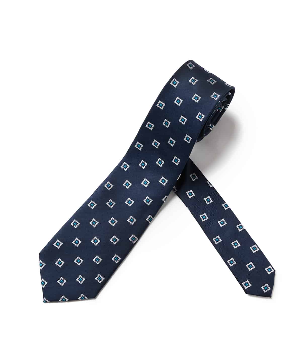 ダブルスクエア ネクタイ